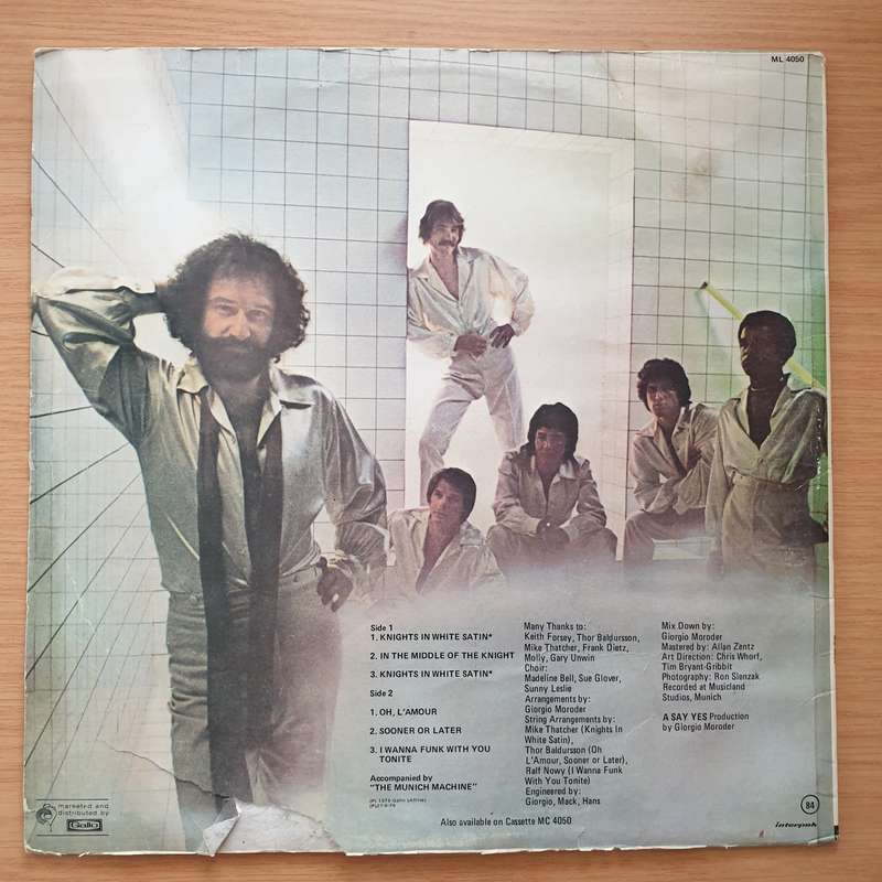 Giorgio - Knights in White Satin  - Vinyl LP Record - Very-Good+ Quality (VG+)