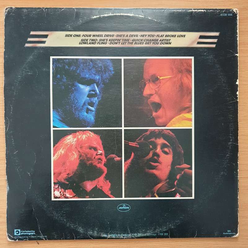 Bachman-Turner Overdrive  Four Wheel Drive - Vinyl LP Record - Very-Good- Quality (VG-) (mi...