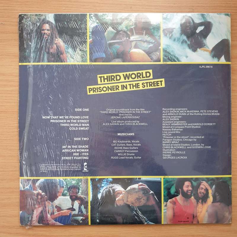 Third World  Prisoner In The Street - Vinyl LP Record - Very-Good Quality (VG)  (verry)