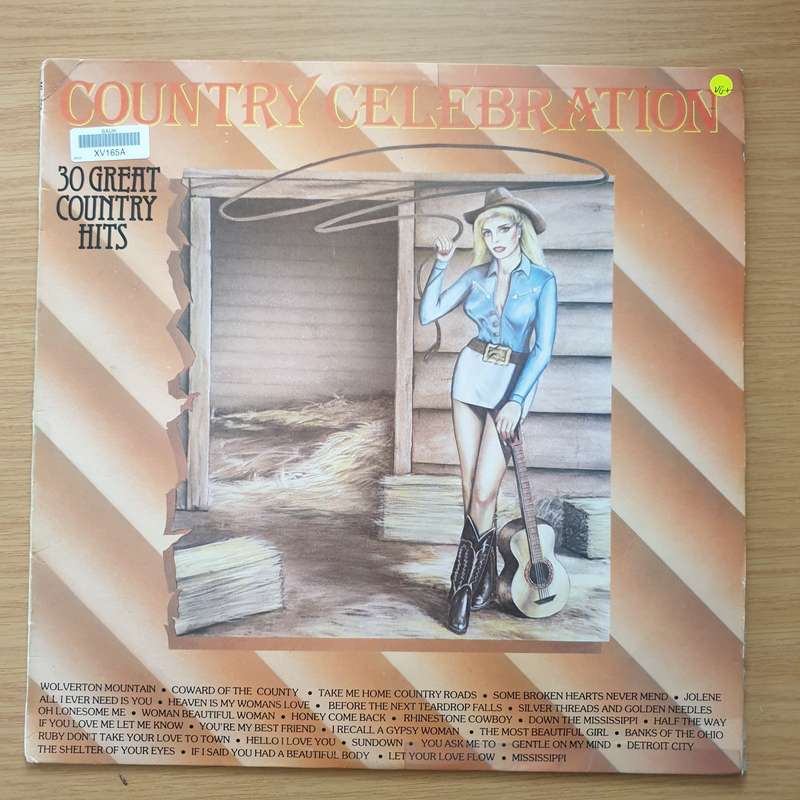 Country Celebration - 30 Great Country Hits (Rare SA) - Vinyl LP Record (VG+)