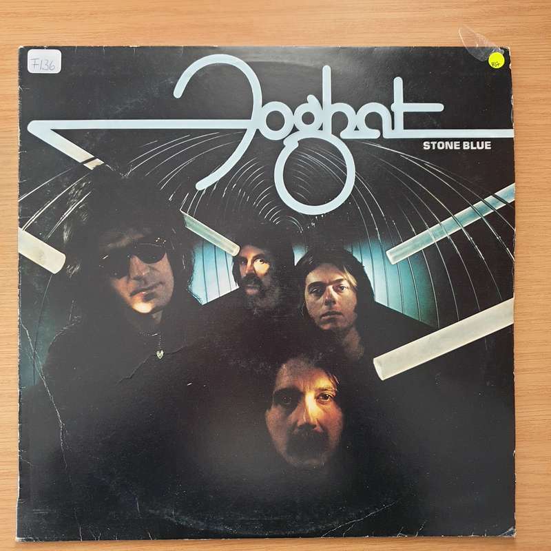 Foghat - Stone Blue - Vinyl LP Record - Very-Good+ Quality (VG+) (verygoodplus)