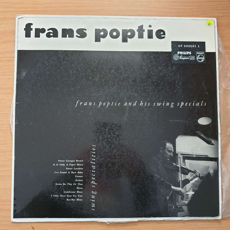 Frans Poptie  Swing Specialities - Vinyl LP Record - Very-Good Quality (VG)  (verry)