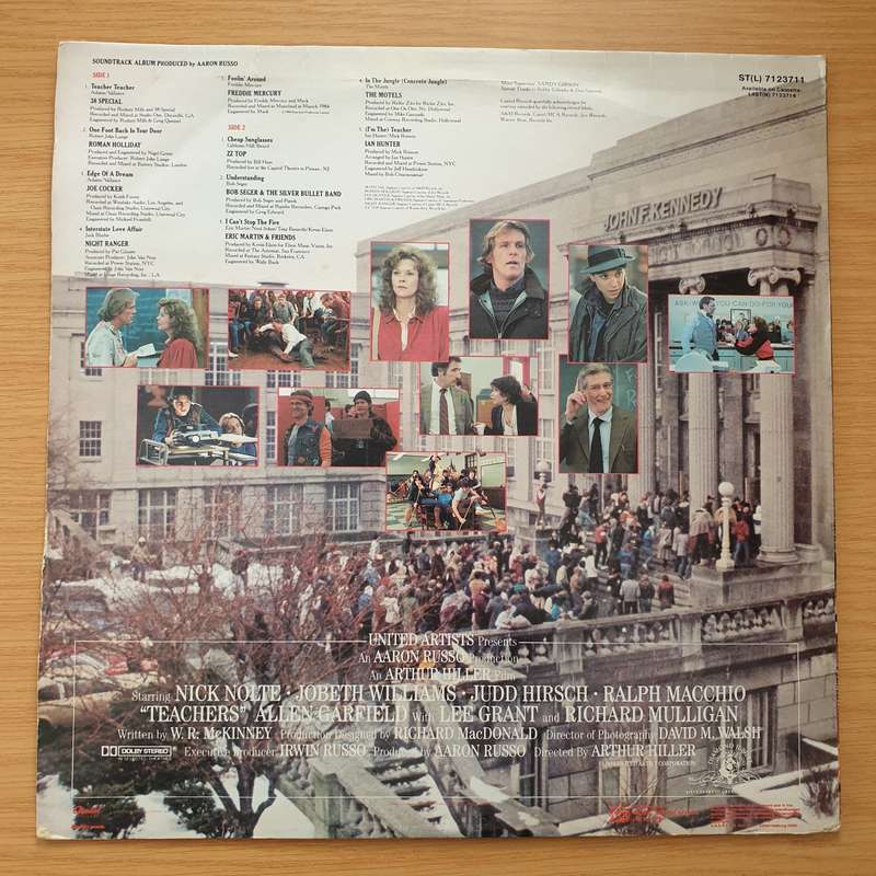 Teachers - Original Soundtrack - Vinyl LP Record - Very-Good (VG) (verry)