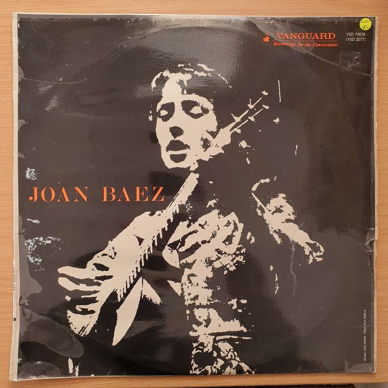 Joan Baez  Joan Baez - Vinyl LP Record - Very-Good+ Quality (VG+) (verygoodplus)