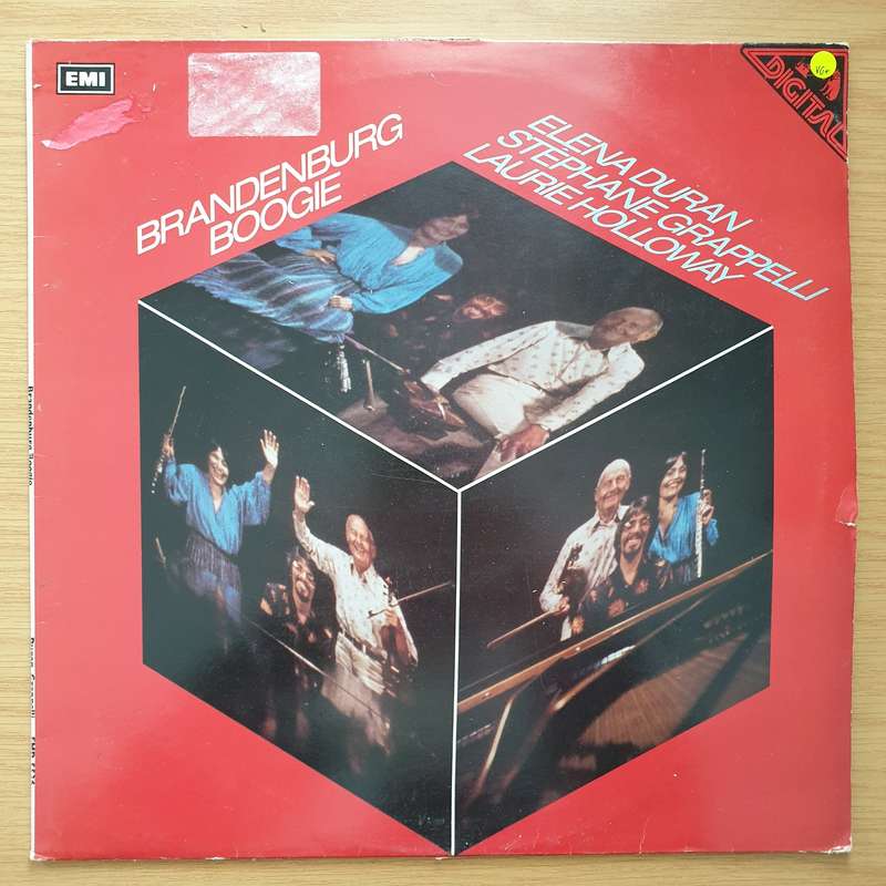 Brandenburg Boogie - Laurie Holloway, Stéphane Grappelli, Elena Duran  Vinyl LP Record - Very...