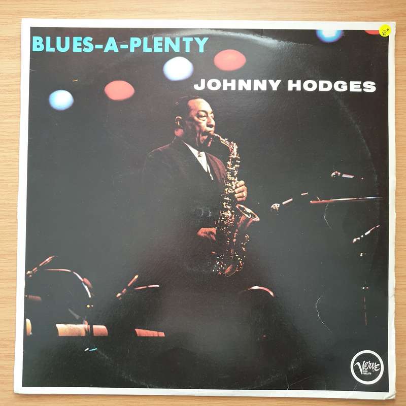 Johnny Hodges  Blues-A-Plenty - Vinyl LP Record - Very-Good- Quality (VG-) (minus)