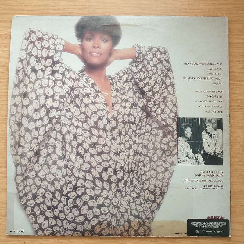 Dionne Warwicke  Dionne - Vinyl LP Record - Very-Good+ Quality (VG+) (verygoodplus)