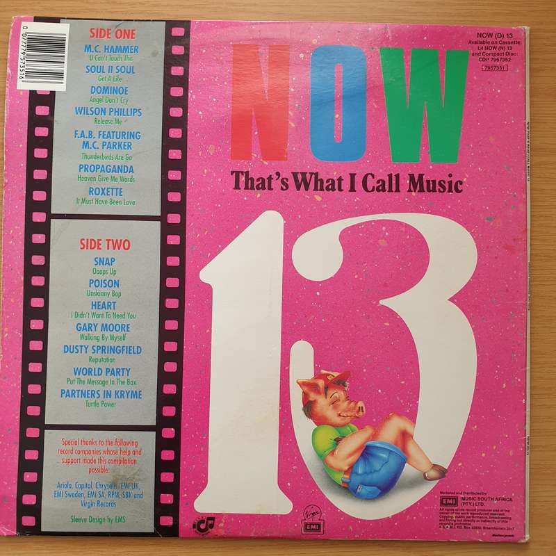 Now That's What I Call Music - Vol 13 - Original Artists - Vinyl LP Record - Very-Good+ Quality (...
