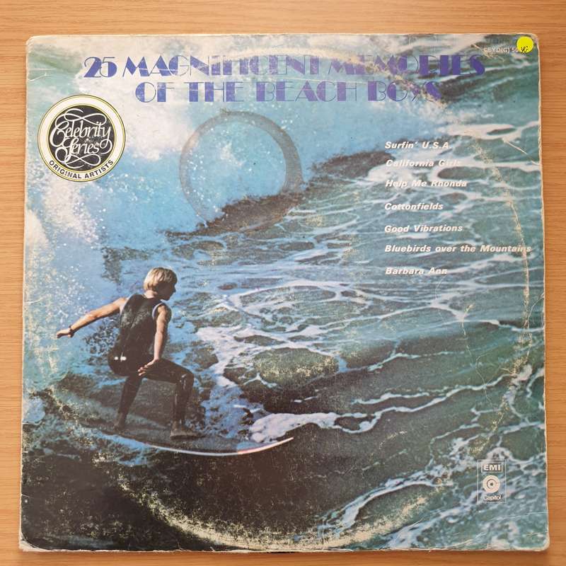 Beach Boys - 25 Magnificent Memories of the Beach Boys - Double Vinyl LP Record - Very-Good Quali...