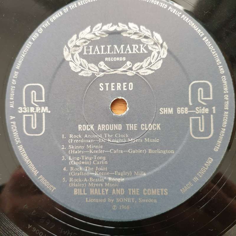 Bill Haley & The Comets  Rock Around The Clock - Vinyl LP Record - Very-Good Quality (VG)  (ve...