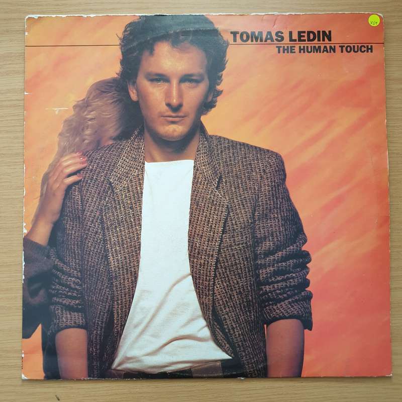 Tomas Ledin  The Human Touch  Vinyl LP Record - Very-Good+ Quality (VG+) (verygoodplus)