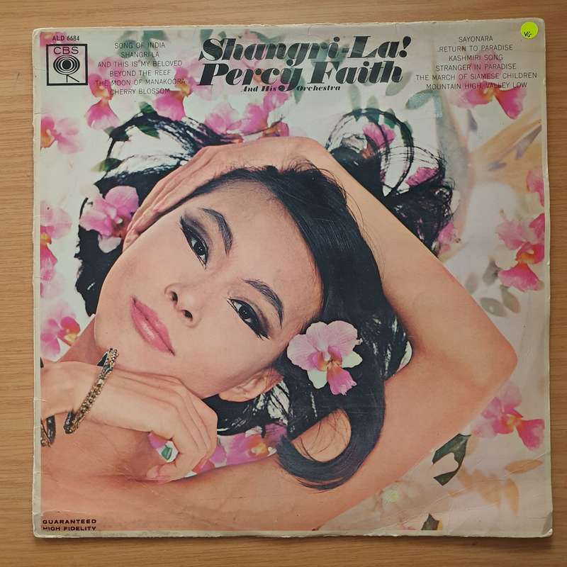 Percy Faith - Shangrila - Vinyl LP Record - Very-Good Quality (VG)  (verry)