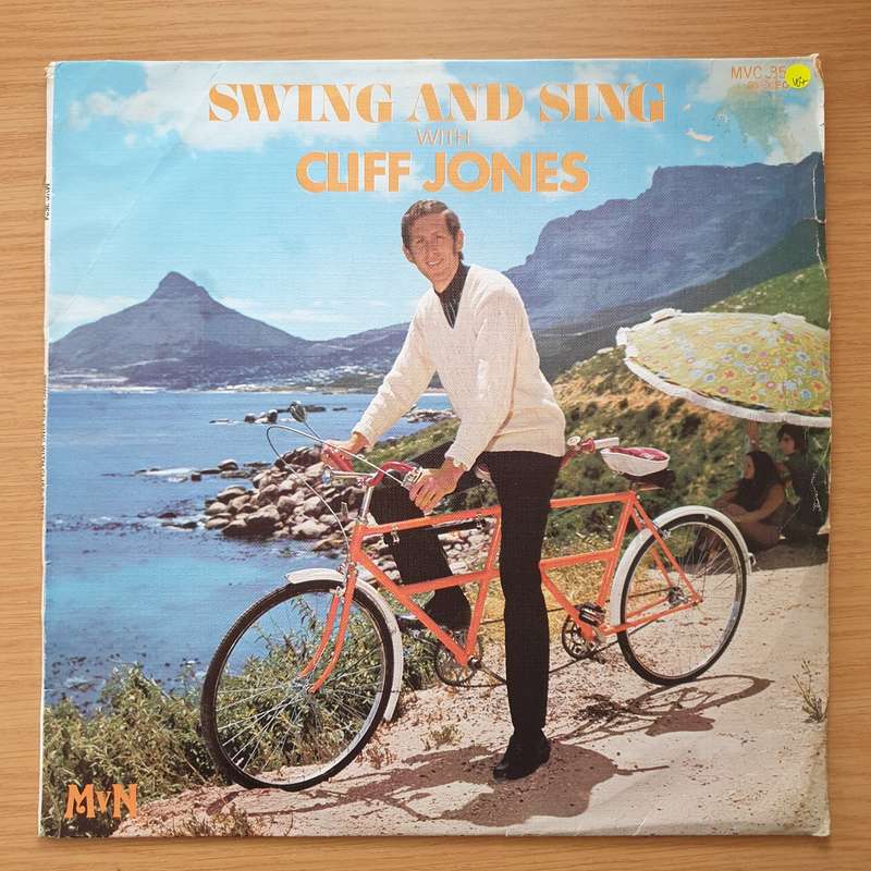 Cliff Jones - Sing and Swing with Cliff Jones  Vinyl LP Record - Very-Good+ Quality (VG+) (ver...