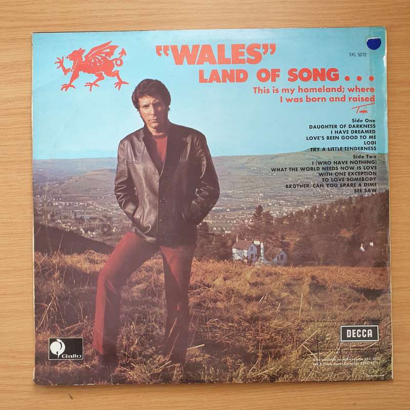 Tom Jones  I Who Have Nothing - Vinyl LP Record - Very-Good Quality (VG)  (verry)