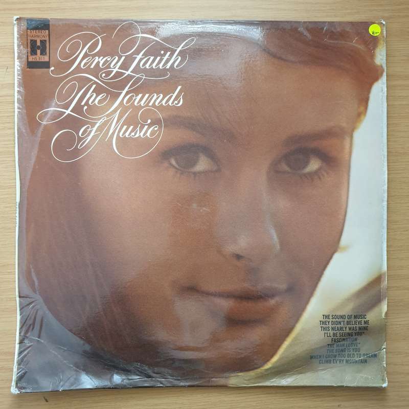 Percy Faith  The Sounds Of Music  Vinyl LP Record - Very-Good+ Quality (VG+) (verygoodplus)