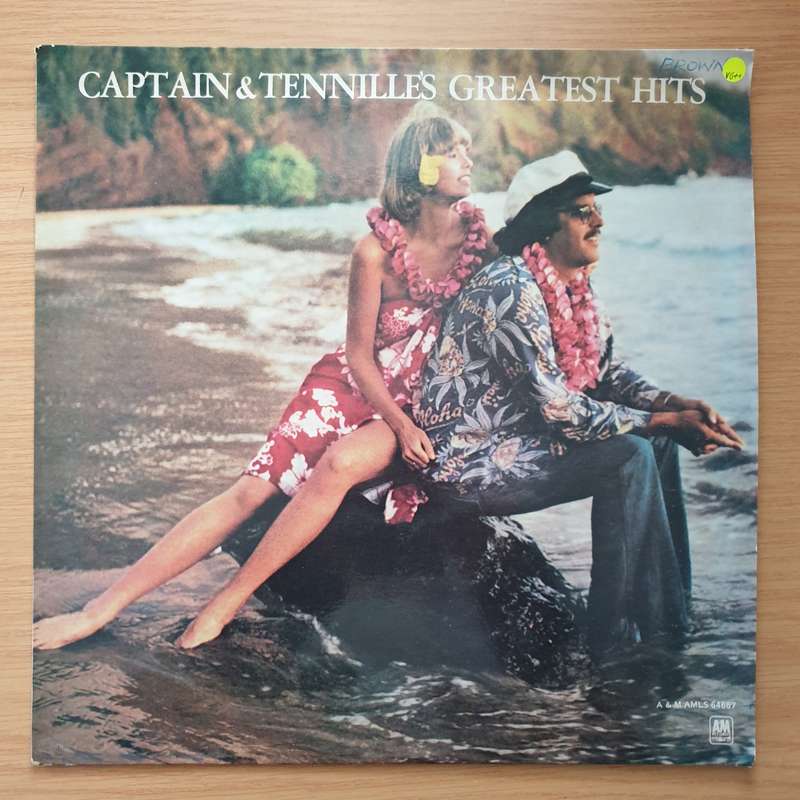 Captain And Tennille  Greatest Hits  Vinyl LP Record - Very-Good+ Quality (VG+) (verygoo...