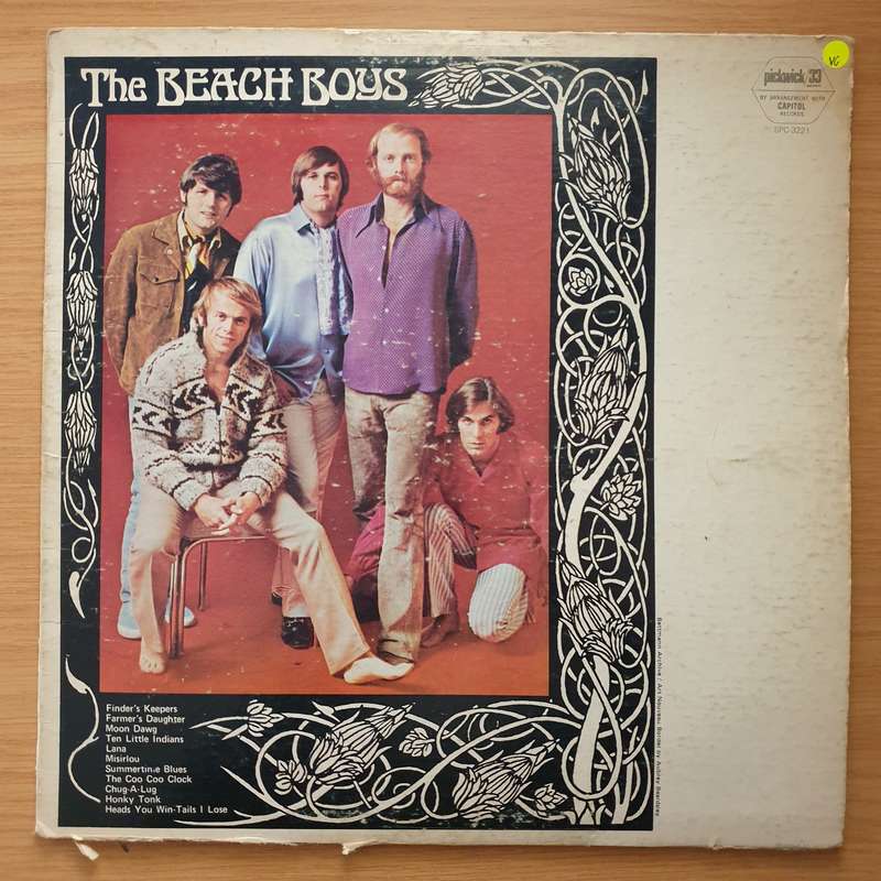 The Beach Boys  The Beach Boys - Vinyl LP Record - Very-Good Quality (VG)  (verry)