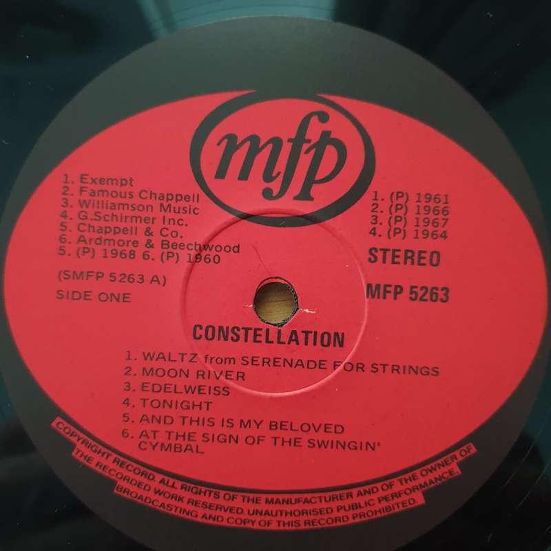 Constellation   An Introduction to Essential Stereo - Vinyl LP Record - Very-Good+ Quality (VG...