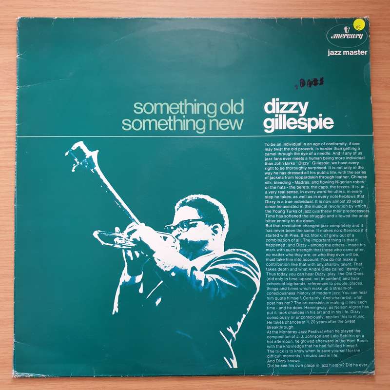 Dizzy Gillespie  Something Old, Something New (Netherlands Pressing) - Vinyl LP Record - Very-...