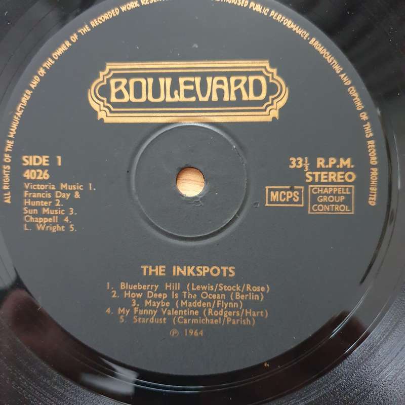 The Ink Spots  The Inkspots Sing And Play - Vinyl LP Record - Very-Good+ Quality (VG+) (verygo...