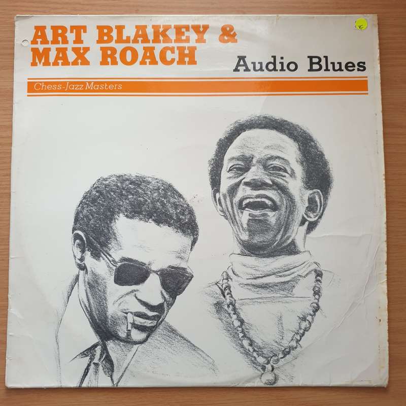 Art Blakely & Max Roach - Audio Blues - Vinyl LP Record - Very-Good Quality (VG)  (verry)
