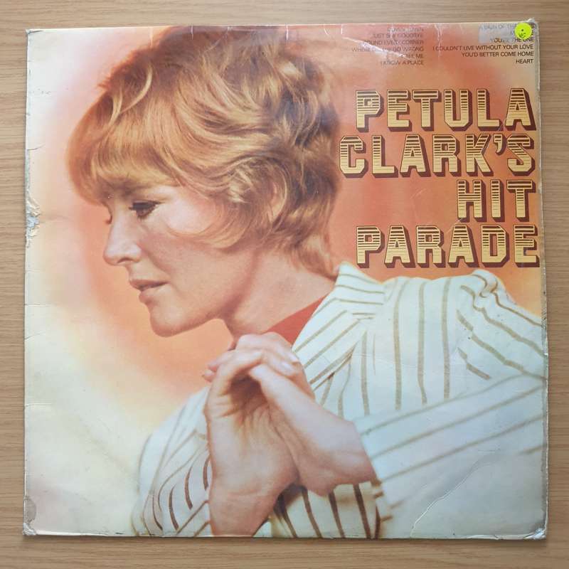 Petula Clark  Petula Clark's Hit Parade - Vinyl LP Record - Very-Good Quality (VG)  (verry)