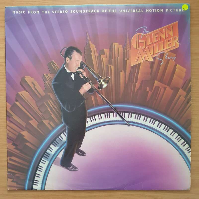 The Glenn Miller Story Soundtrack - Vinyl LP Record - Very-Good+ Quality (VG+) (verygoodplus)