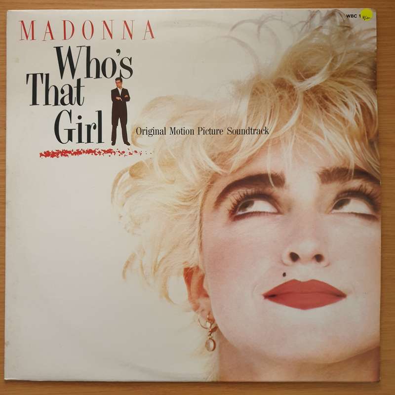 Madonna  Who's That Girl (Original Motion Picture Soundtrack) - Vinyl LP Record - Very-Good...