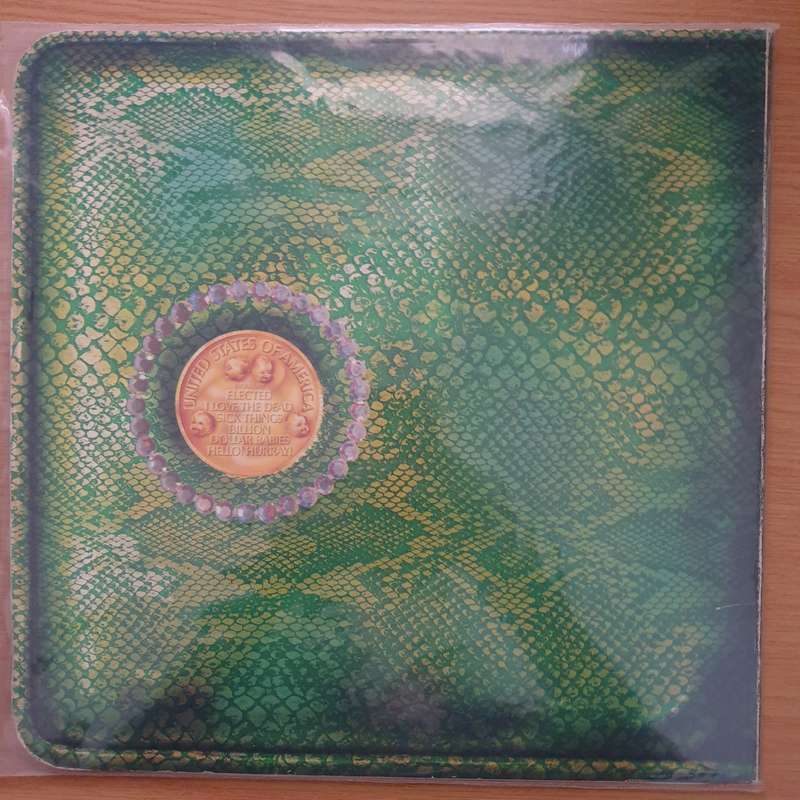 Alice Cooper  Billion Dollar Babies - With Dollar Bill, Original Lyrics Sheet and Band Post...