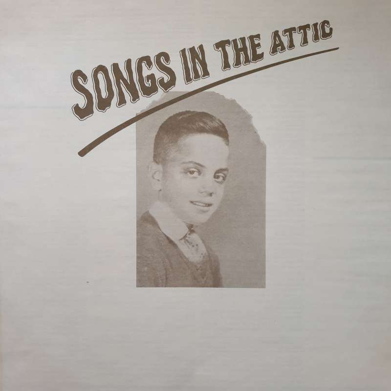 Billy Joel - Songs In The Attic - with Original Lyrics Sheet - Vinyl LP Record - Very-Good+ Quali...
