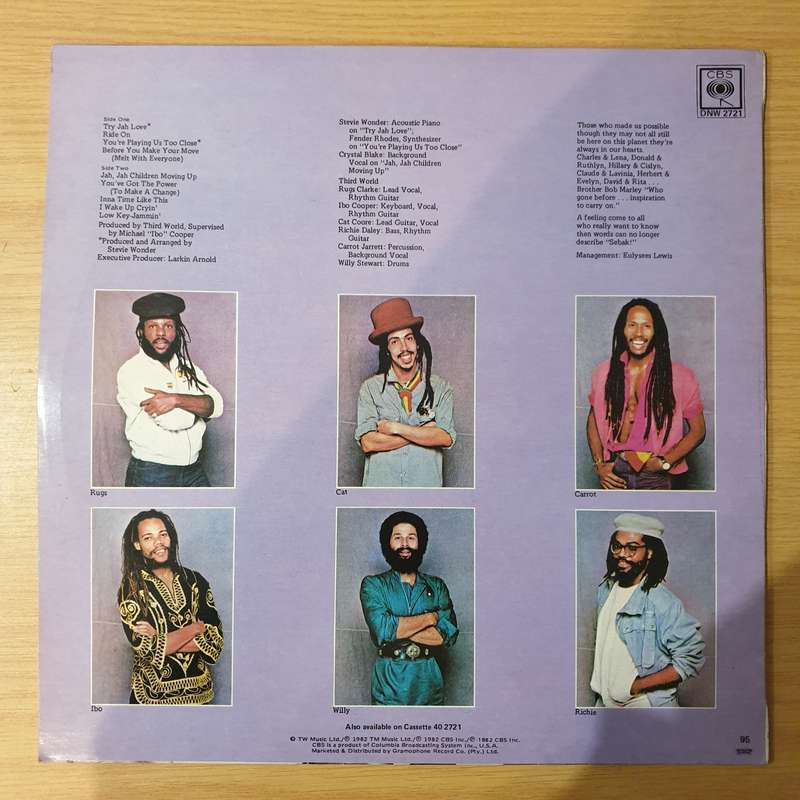 Third World  You've Got The Power - Vinyl LP Record - Very-Good- Quality (VG-) (minus)