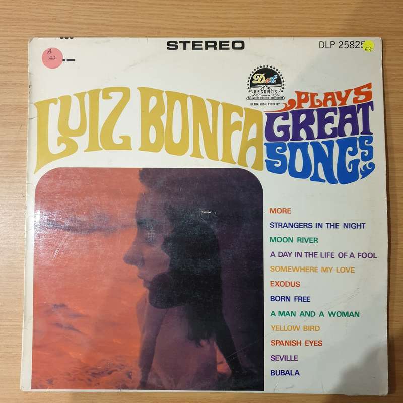 Luiz Bonfá  Plays Great Songs - Vinyl LP Record - Very-Good+ Quality (VG+) (verygoodplus)