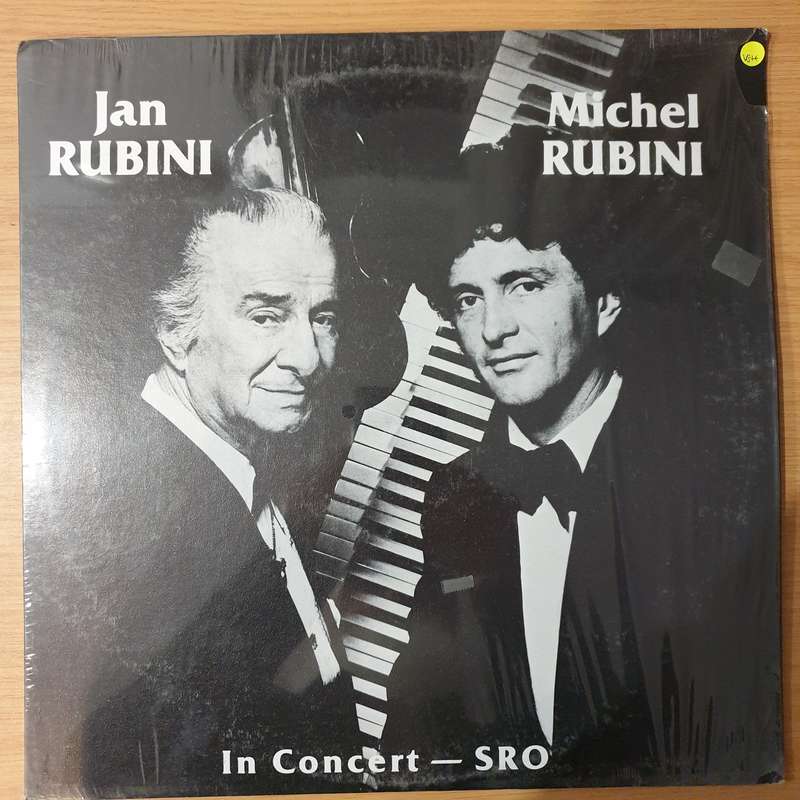 Jan and Michel Rubini - In Concert SRO - Vinyl LP Record - Very-Good+ Quality (VG+) (verygoodplus)