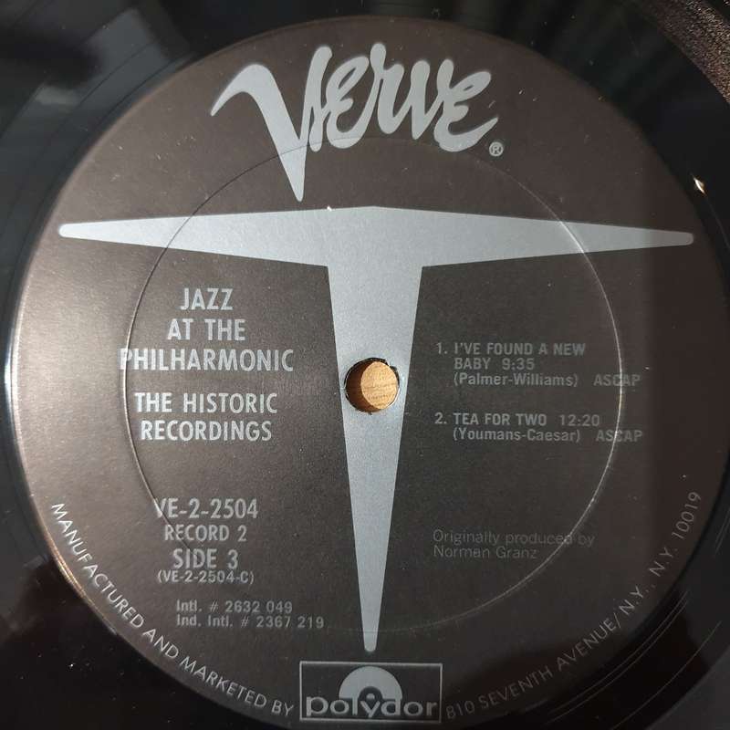 Jazz At The Philharmonic  The Historic Recordings - Double Vinyl LP Record - Very-Good+ Qualit...