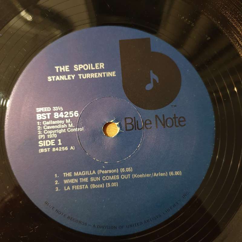 Stanley Turrentine  The Spoiler - Vinyl LP Record - Vinyl LP Record - Very-Good Quality (VG)  ...