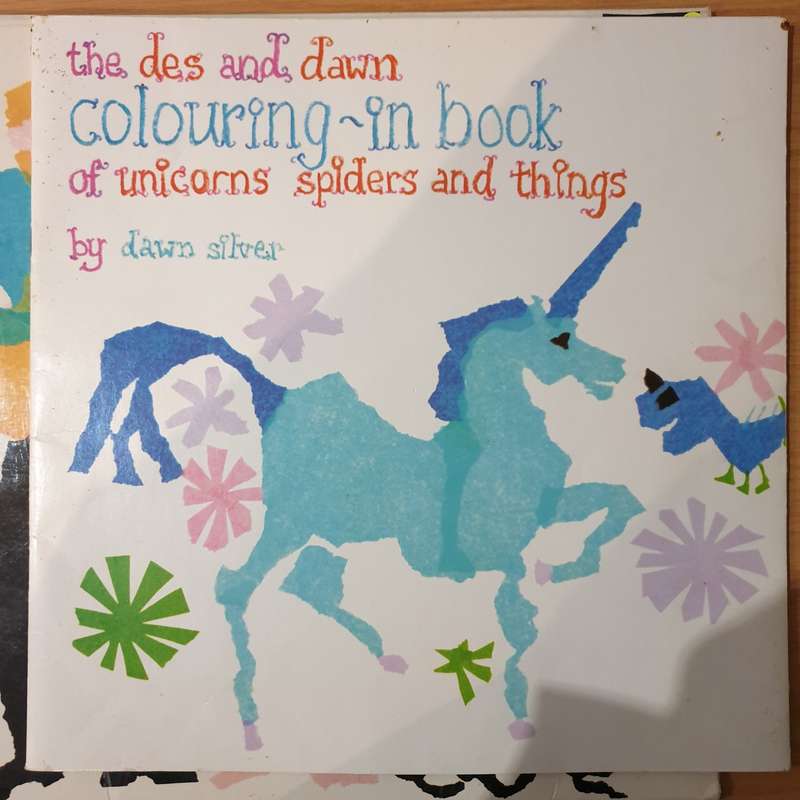 Des Lindberg & Dawn Silver  Unicorns, Spiders And Things with original booklet-  Vinyl LP Reco...