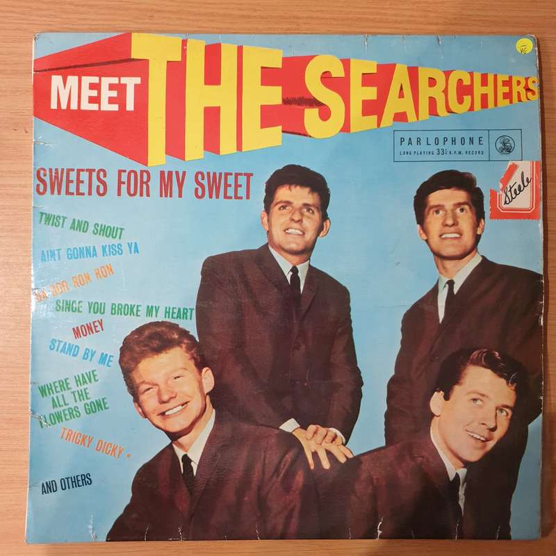 The Searchers  Meet The Searchers - Vinyl LP Record - Very-Good- Quality (VG-) (minus)