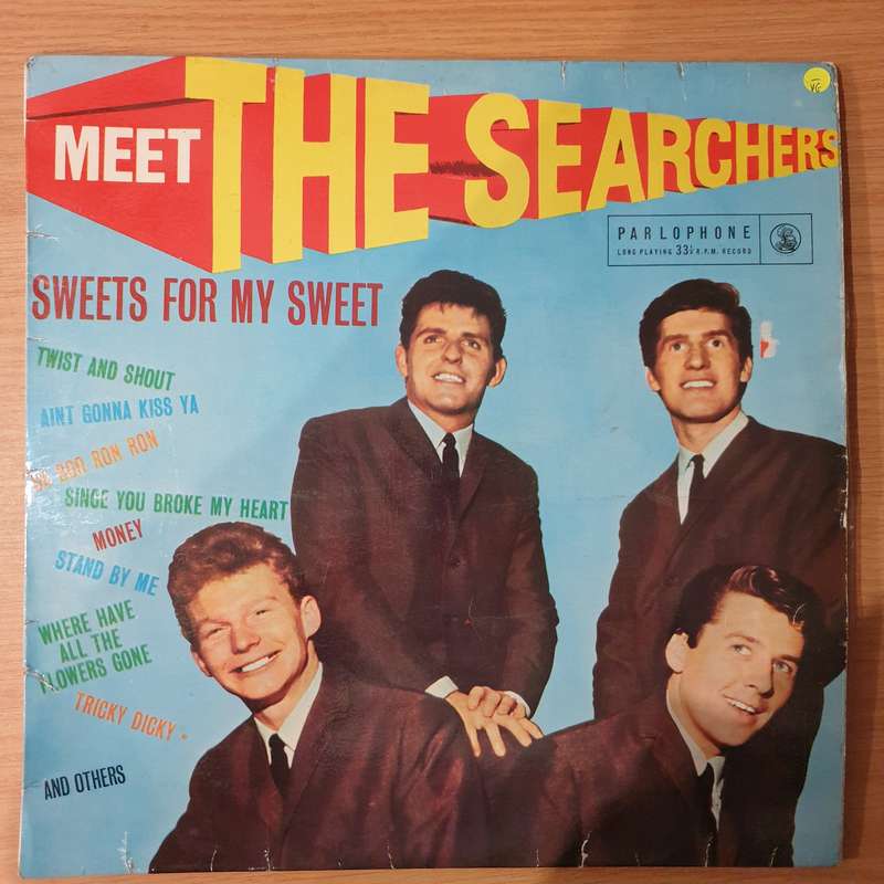 The Searchers  Meet The Searchers - Vinyl LP Record - Very-Good- Quality (VG-) (minus)