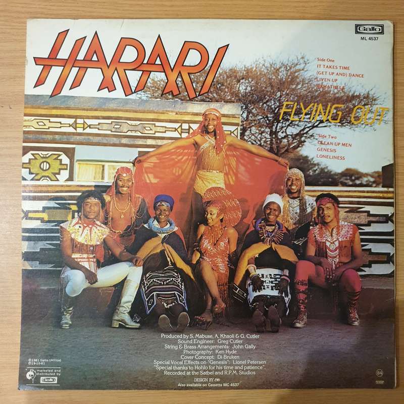 Harari  Flying Out - Vinyl LP Record - Very-Good- Quality (VG-) (minus)