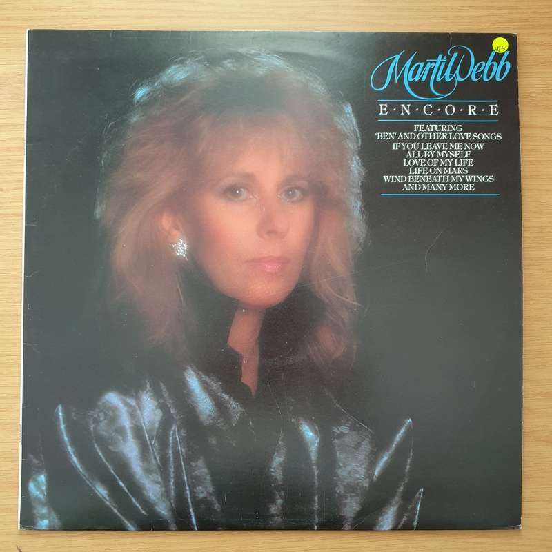 Marti Webb  Encore - Vinyl LP Record - Very-Good+ Quality (VG+)