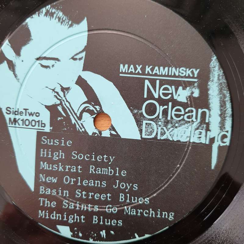 Max Kaminsky And His Dixieland All-Stars  New Orleans Dixieland Jazz - Autographed - Vinyl LP ...