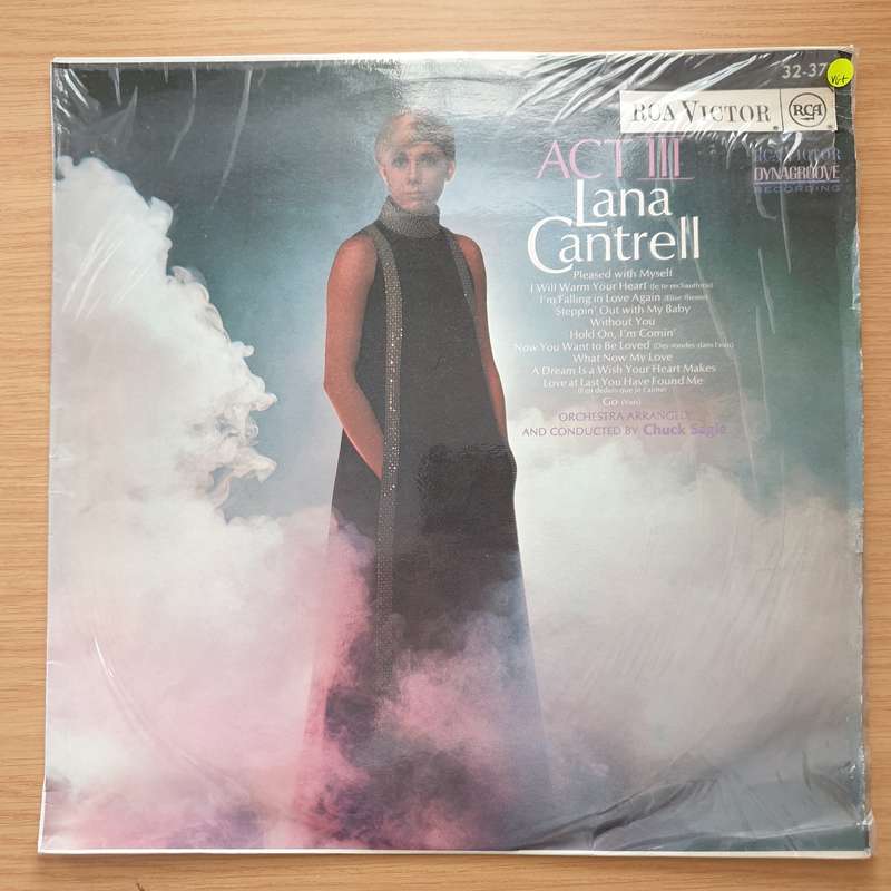 Lana Cantrell  Act III  Vinyl LP Record - Very-Good+ Quality (VG+) (verygoodplus)