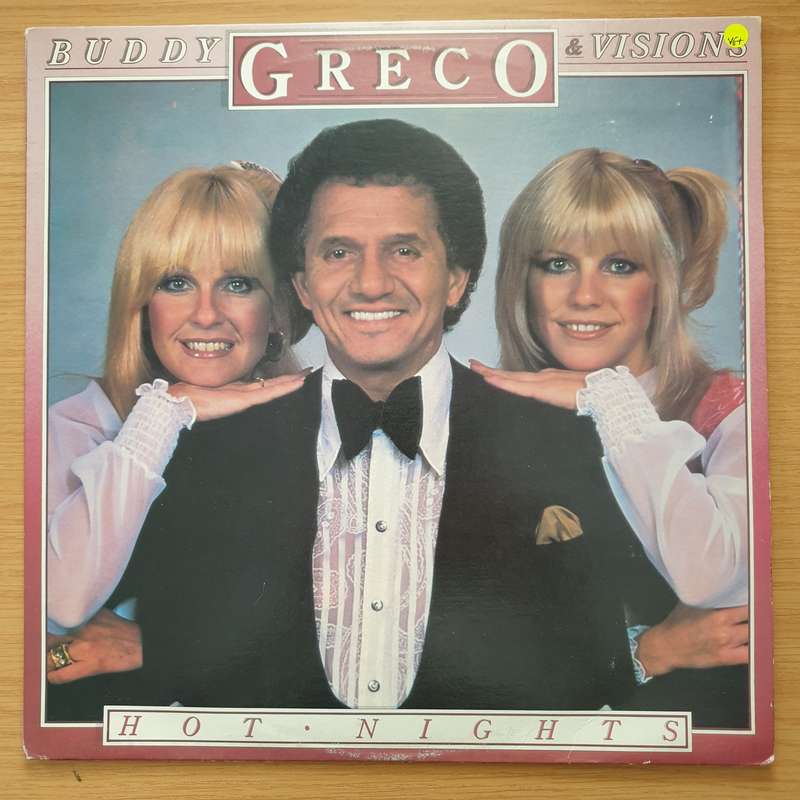 Buddy Greco & Visions  Hot Nights Vinyl LP Record - Very-Good+ Quality (VG+) (verygoodplus)
