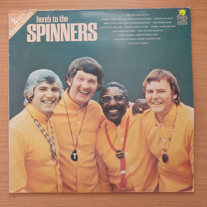 The Spinners  Here's To The Spinners  Vinyl LP Record - Very-Good+ Quality (VG+) (verygoodp...