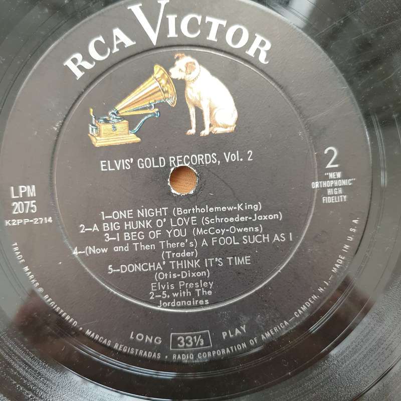 Elvis On Stage - Feb 1970   Vinyl LP Record - Good+ Quality (G+)