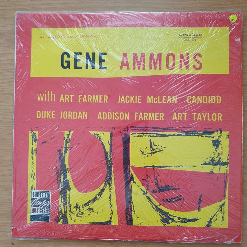 Gene Ammons  The Happy Blues (OJC) -  Vinyl LP Record - Very-Good Quality (VG)  (verry)