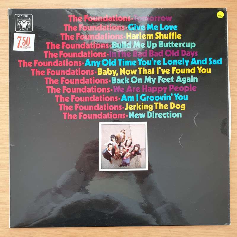 The Foundations  The Foundations (UK) - Vinyl LP Record - Very-Good+ Quality (VG+)