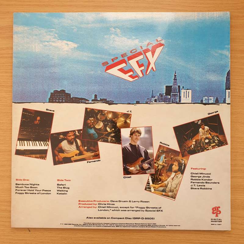 Special EFX  Special EFX  Vinyl LP Record - Very-Good+ Quality (VG+) (verygoodplus)