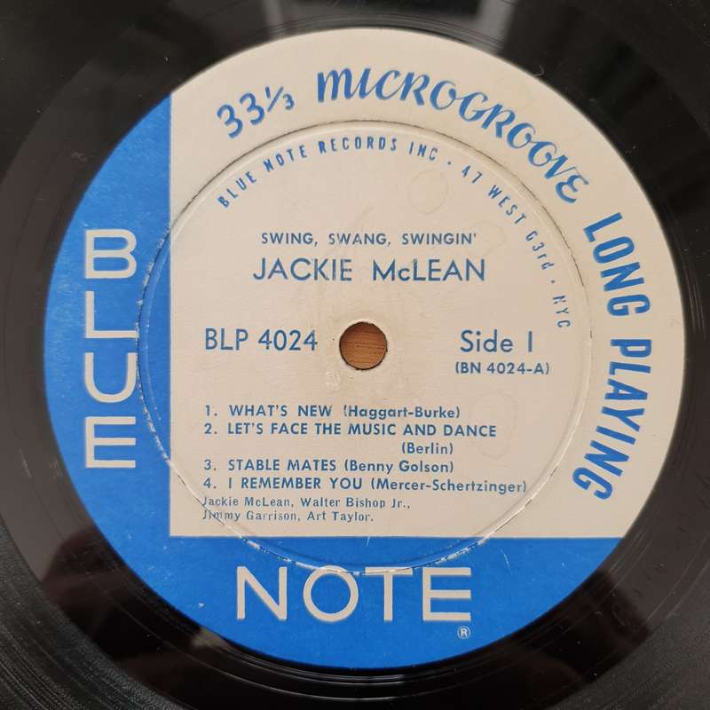 Jackie McLean  Swing, Swang, Swingin' - Vinyl LP Record - Good+ Quality (G+) (gplus)