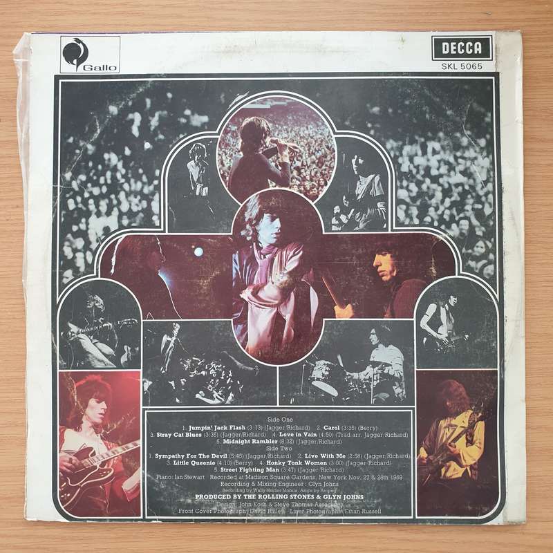 The Rolling Stones  Get Yer Ya-Ya's Out! - The Rolling Stones In Concert  - Vinyl LP Record - ...